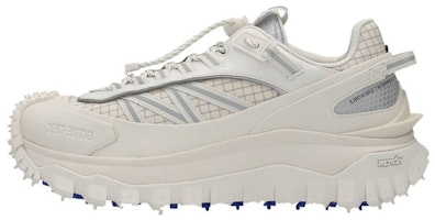 Moncler Low-Top 'White Fabric' 4M00100M2058014 Moncler Low-Top 'White Fabric' 4M00100M2058014