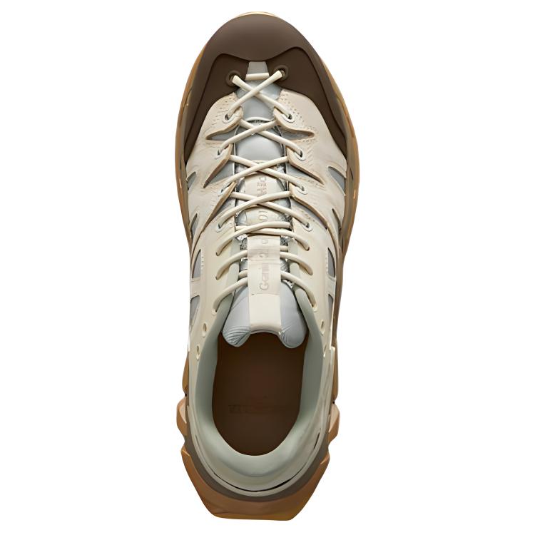 Moncler Low-Top Lace-Up 'Cream White' 圖 3