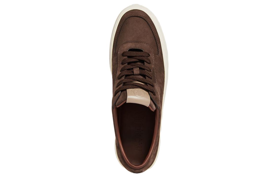 Lookbook Moncler Low-Top Leather Sneakers 'Brown' J109A4M00210M4295257