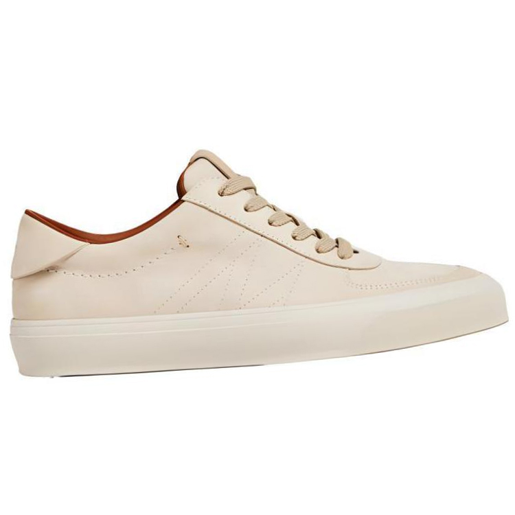 Moncler Low-Top Sneaker 'Beige Leather' 圖 2