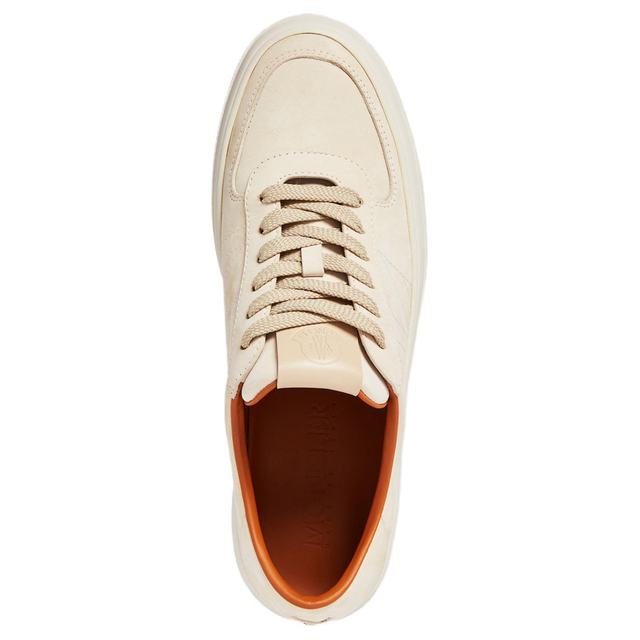 Moncler Low-Top Sneaker 'Beige Leather' 圖 3