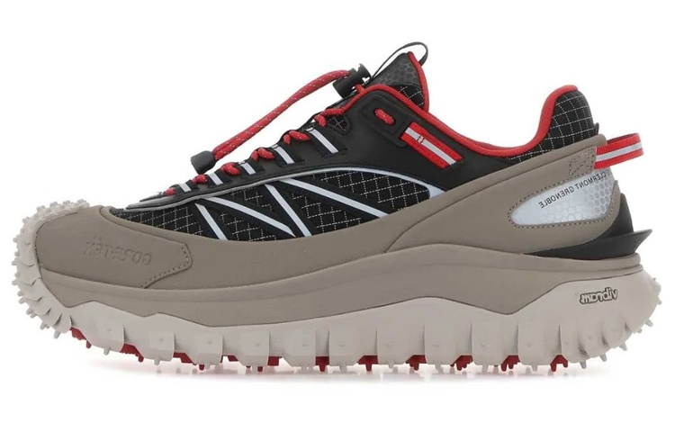 Moncler Low-Top Sneaker 'Black Grey'