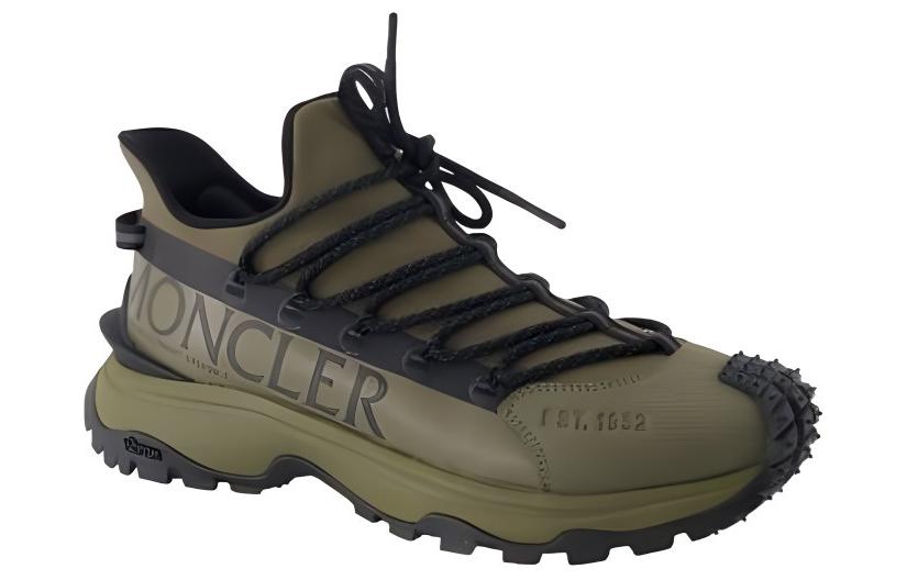 Moncler Low-Top Sneaker 'Green Black' 圖 2