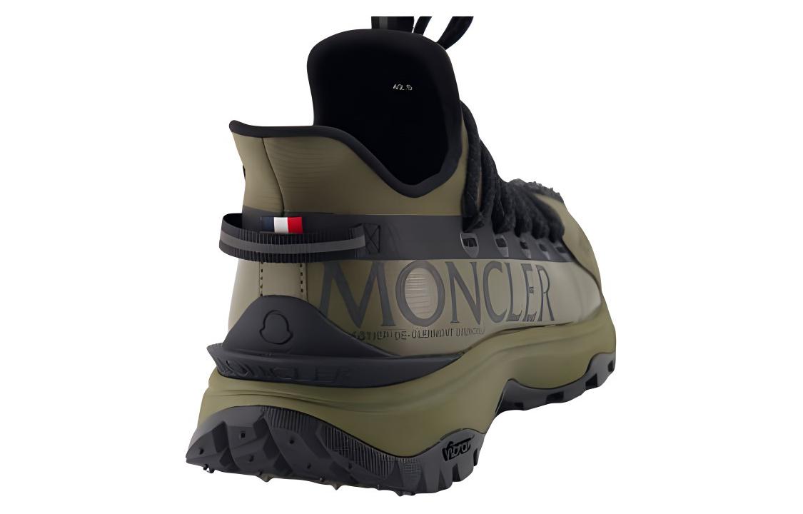 Moncler Low-Top Sneaker 'Green Black' 圖 4