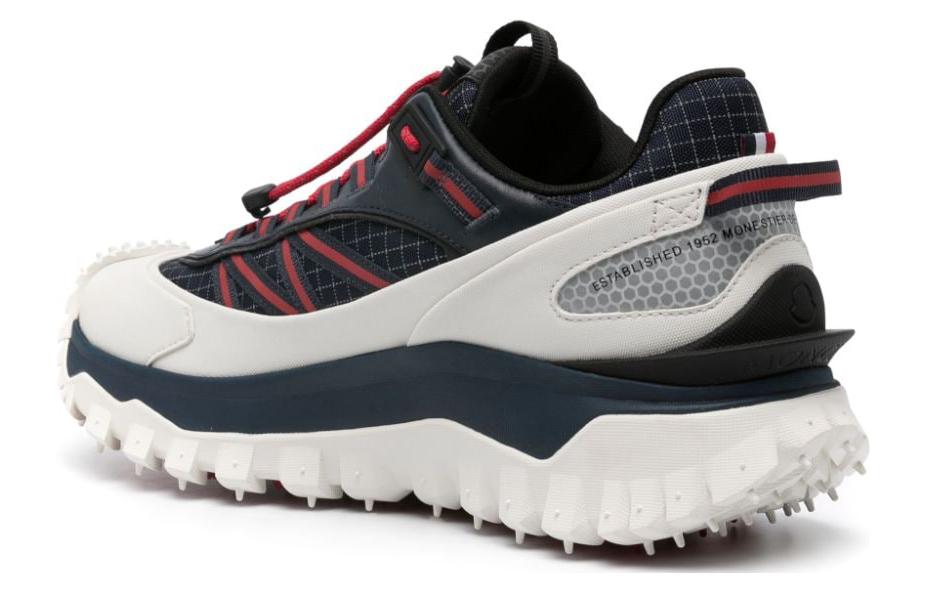 Moncler Low-Top Sneaker with Straps 'Black' 圖 3