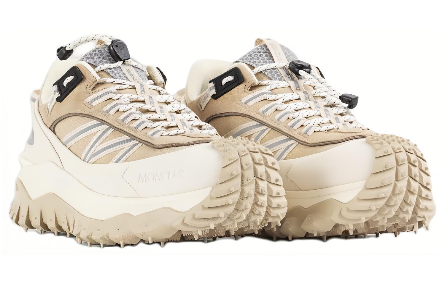 Lookbook モンクレール ローカット ベージュ コンフォート 4M00110M424924I