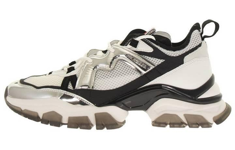 Moncler Low Top Sneaker 'Black White'