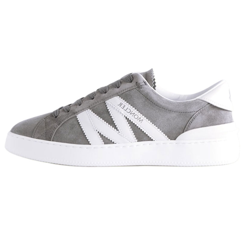 Moncler Low Top Sneaker Suede Lace-Up 'Grey' 4M00290-M2923-93D