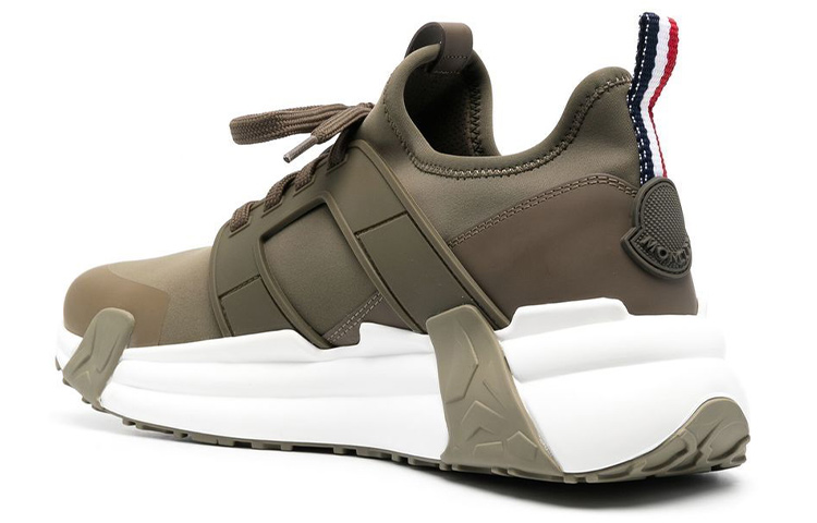 Moncler Low Top Sneakers 'Green White' 圖 4