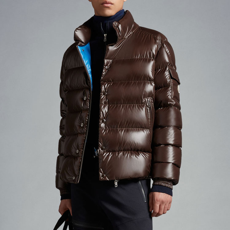 Moncler Lule FW23 Unisex Shiny Down Jacket Brown - Ski Season Essentials. I20911A00003595ZJ-258 圖 3