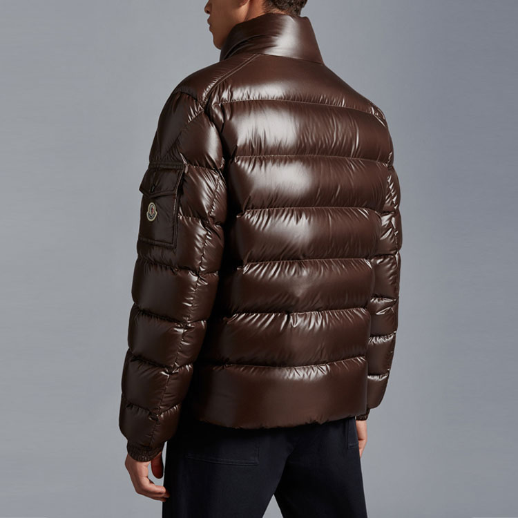 Moncler Lule FW23 Unisex Shiny Down Jacket Brown - Ski Season Essentials. I20911A00003595ZJ-258 圖 4