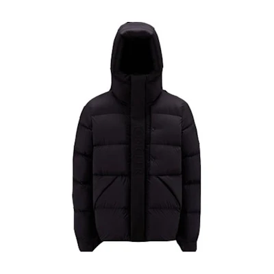 Moncler Madeira Black Label Short Black Puffer Jacket Unisex - Black H20911A0010953333999