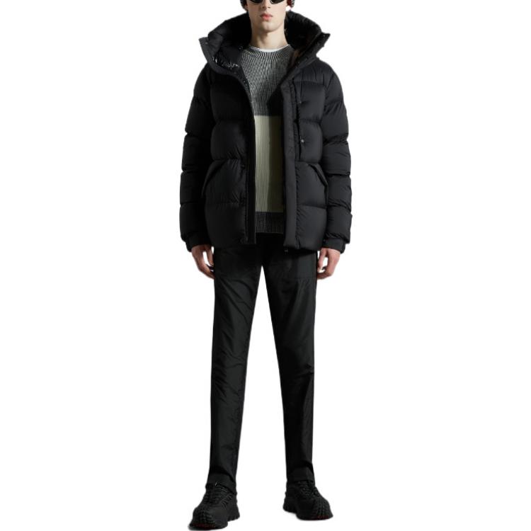 Purchase Moncler Madeira Black Label Short Black Puffer Jacket Unisex - Black H20911A0010953333999