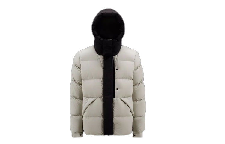 Moncler Madeira FW22  Short Colorblock Down Jacket Light Grey. H20911A0010953333901 圖 2