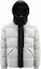 Buy Moncler Madeira 男女短款羽絨外套 淺灰連帽拉鍊大衣。 I20911A002015333391Y