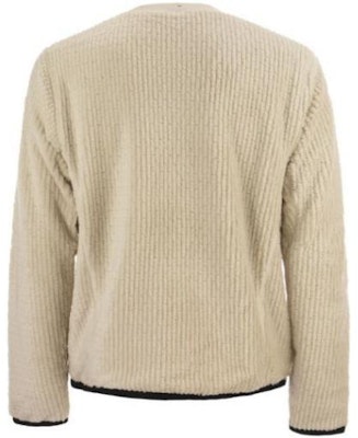 몽클레어 마글리아 베이지 크루넥 풀오버 플리스 스웨터. 8G00021809JL-20C Lookbook 몽클레어 마글리아 베이지 크루넥 풀오버 플리스 스웨터. 8G00021809JL-20C