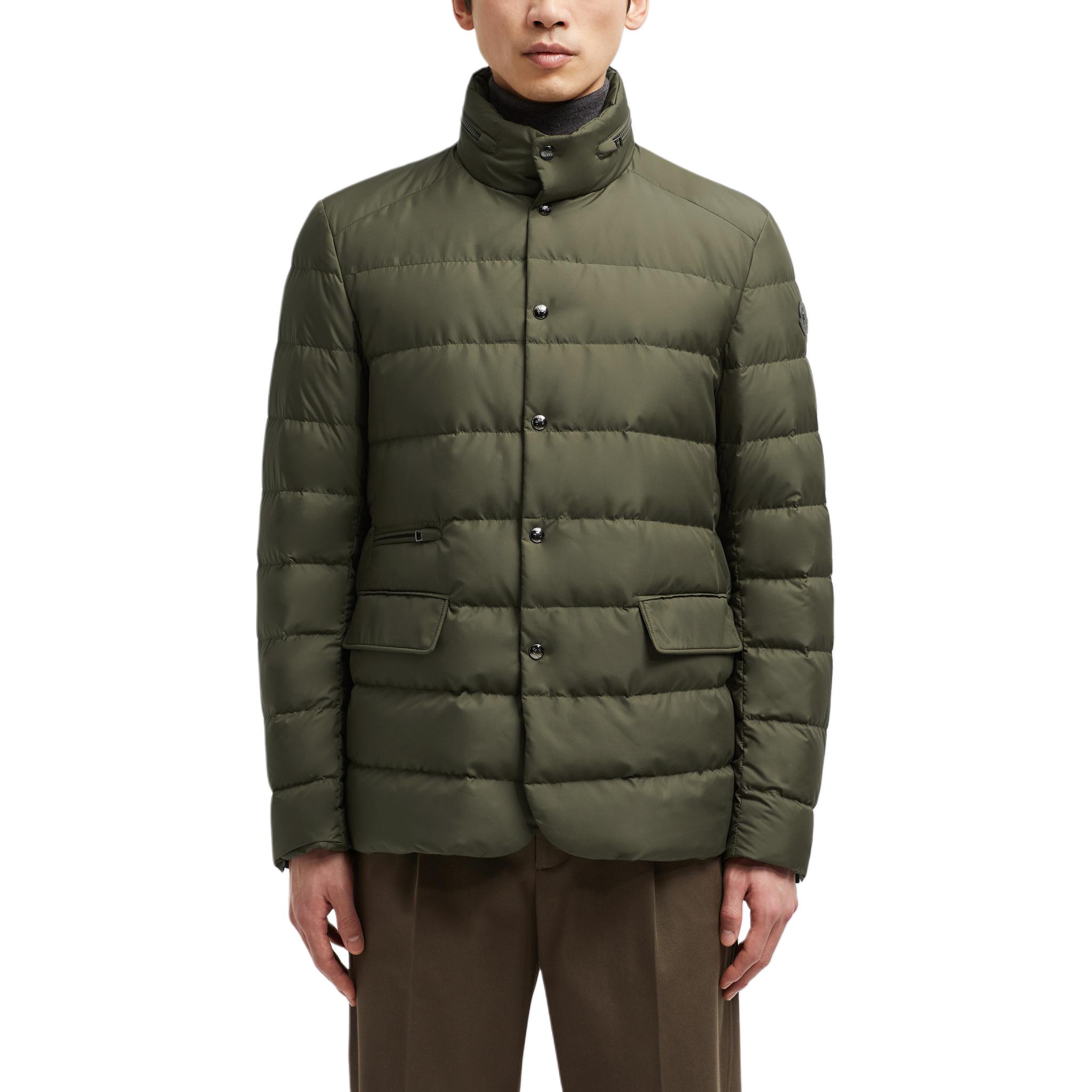 Moncler Malinvern FW24 Lightweight Down Jacket Olive Green Men’s J20911A00108549SK815 圖 3