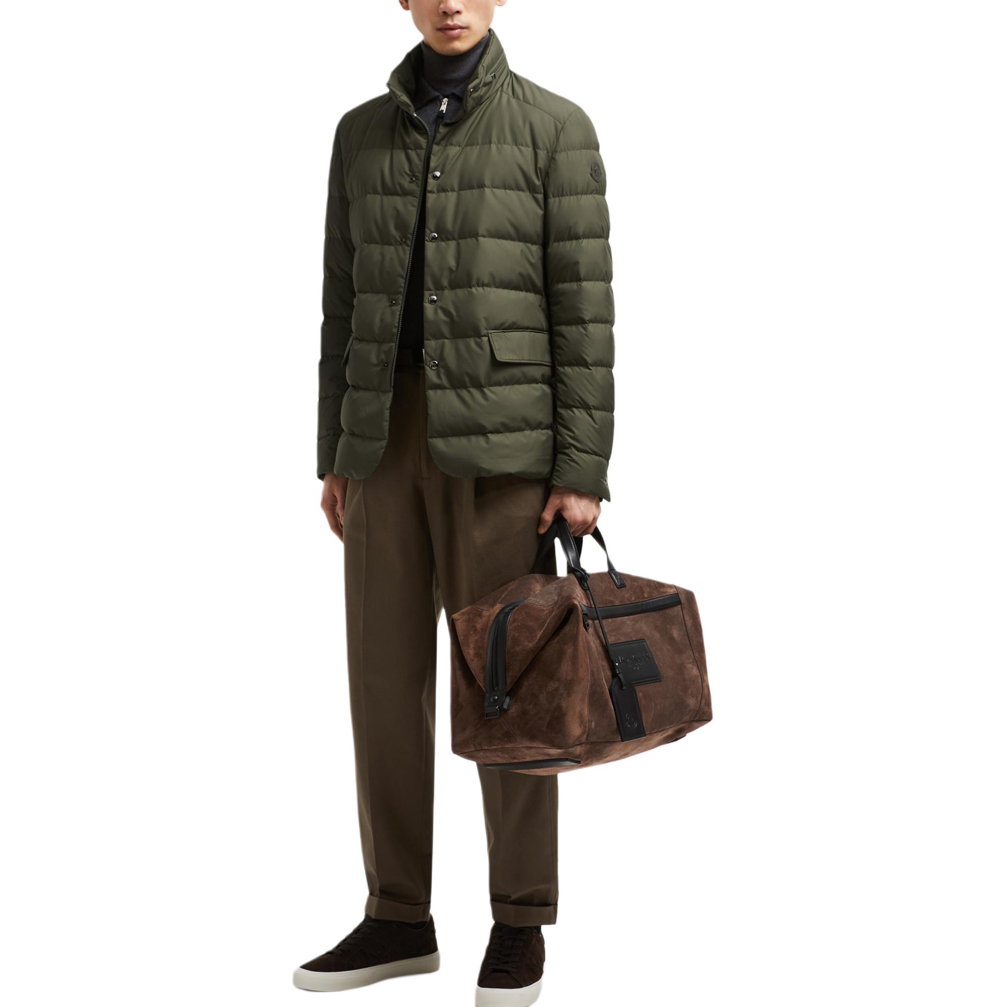 Moncler Malinvern FW24 Lightweight Down Jacket Olive Green Men’s J20911A00108549SK815 圖 5