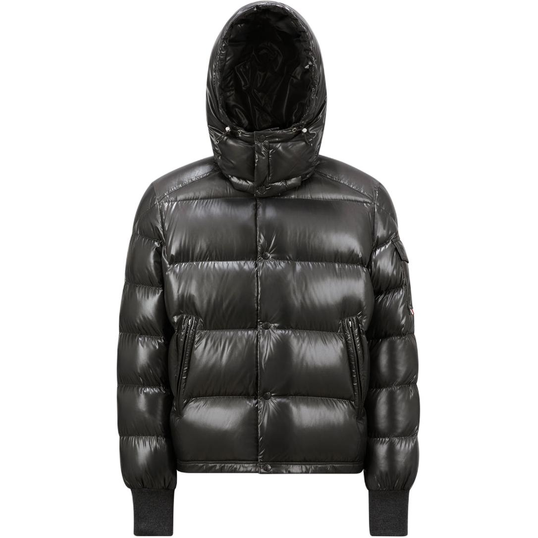 Moncler Maljasset FW24 Unisex Short Down Jacket with Detachable Hood - Dark Grey. J20911A000065963V921 圖 2
