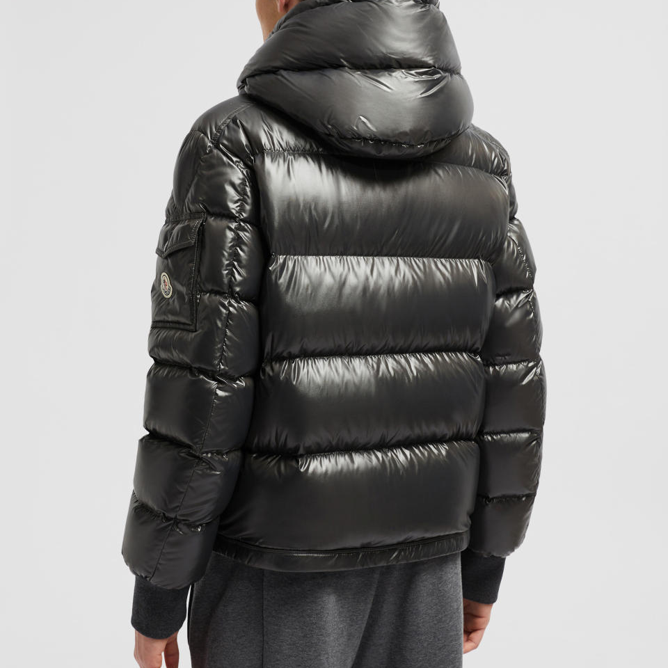 Moncler Maljasset FW24 Unisex Short Down Jacket with Detachable Hood - Dark Grey. J20911A000065963V921 圖 4