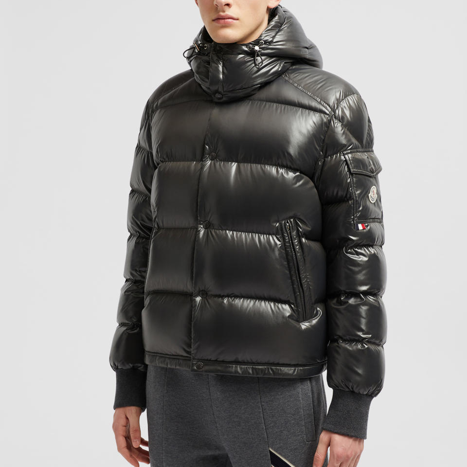 Moncler Maljasset FW24 Unisex Short Down Jacket with Detachable Hood - Dark Grey. J20911A000065963V921 圖 5