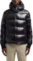 Lookbook Moncler Maljasset FW24 Jaket Pendek Unisex Wol Hoodie Hitam. J20911A000065963V999
