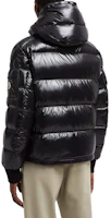 Purchase Moncler Maljasset FW24 Jaket Pendek Unisex Wol Hoodie Hitam. J20911A000065963V999