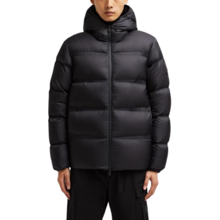 Moncler Masac 24FW Unisex Black Hooded Down Jacket Winter Collection. J20911A00195597Y2999 圖 3