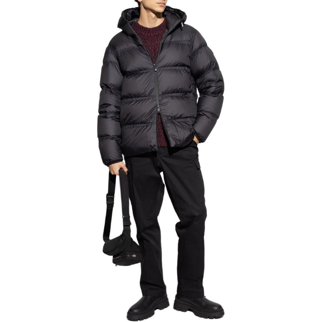 Moncler Masac 24FW Unisex Black Hooded Down Jacket Winter Collection. J20911A00195597Y2999 圖 4