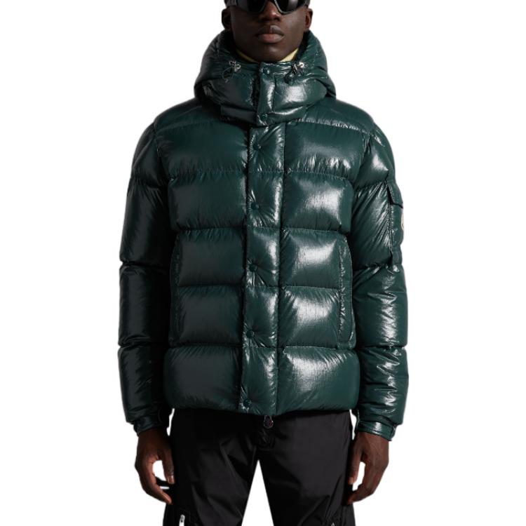 Moncler Maya FW22 70th Anniversary Forest Green Hooded Down Jacket . H20911A002565969T872 圖 5