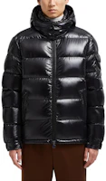 Shop Moncler Maya FW24 Unisex Waterproof Down Puffer Jacket with Hood and High Collar. J20911A5360068950999