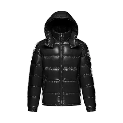 Moncler Maya Glossy Waterproof Down Jacket 男女同款 冬季保暖短款 0911A5360068950999