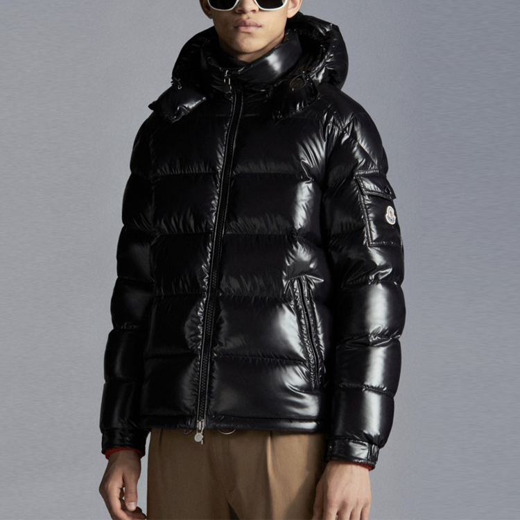 Purchase Moncler Maya Chaqueta Impermeable Brillante Unisex Invierno Acolchada Corta 0911A5360068950999