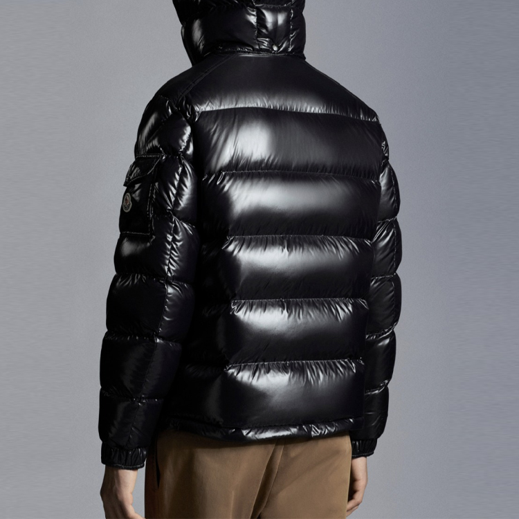 Details for Moncler Maya Chaqueta Impermeable Brillante Unisex Invierno Acolchada Corta 0911A5360068950999