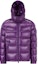 Buy Moncler Maya Glossy Waterproof Hooded Down Jacket Grape Purple Unisex Winterwear. H20911A536006895061C