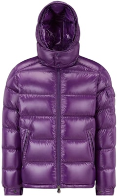 Moncler Maya Glossy Waterproof Hooded Down Jacket Grape Purple Unisex Winterwear. H20911A536006895061C Order Moncler Maya Glossy Waterproof Hooded Down Jacket Grape Purple Unisex Winterwear. H20911A536006895061C