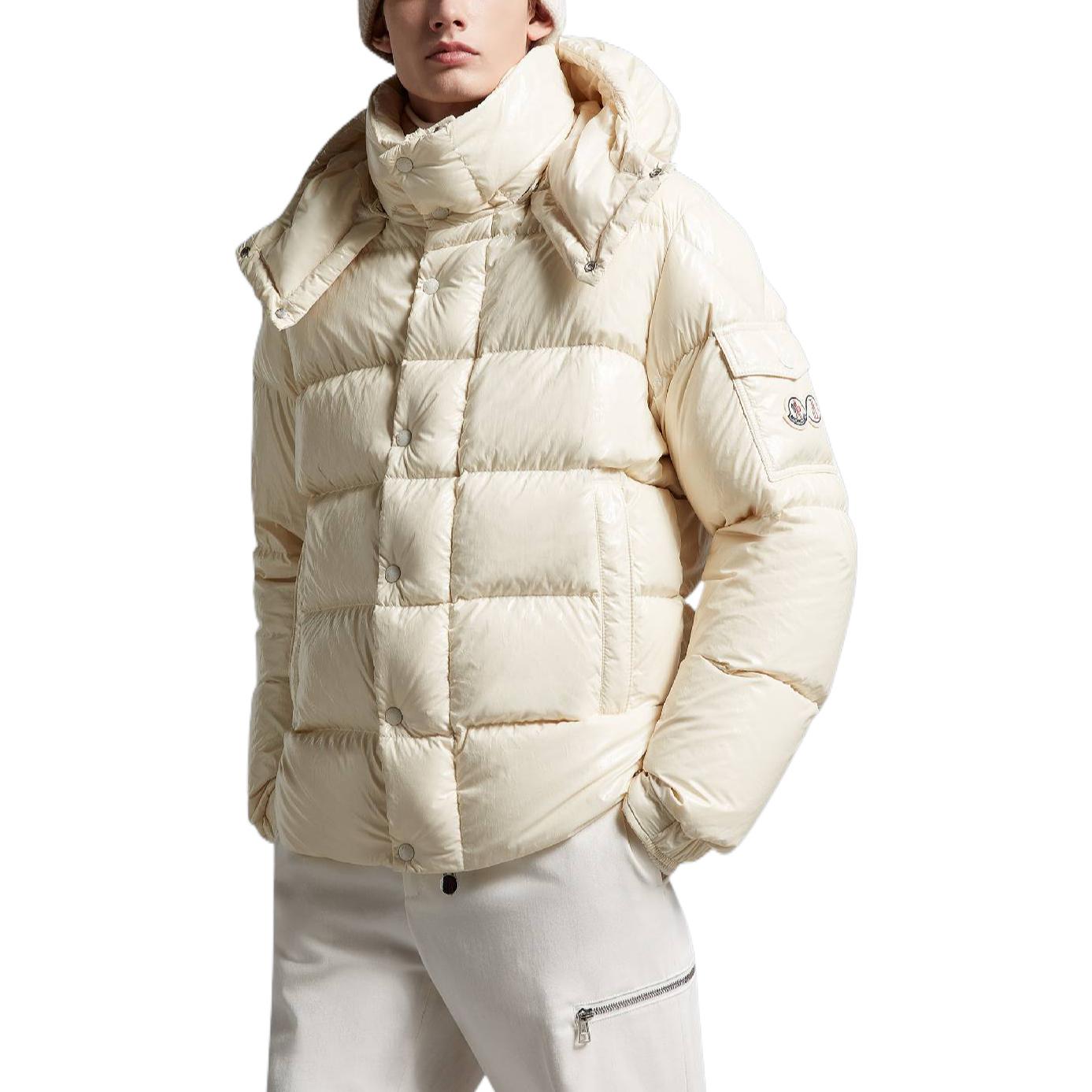Purchase Moncler Maya 象牙白 男女羽絨外套 冬季滑雪鵝絨連帽外套 H20911A002565969T070