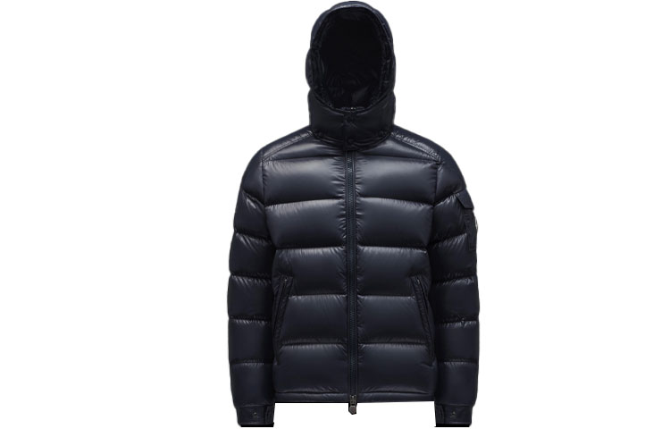 Moncler Maya Series Short Down Jacket - Navy Blue Warm Winter Coat G20911A5360068950BLUE 圖 2