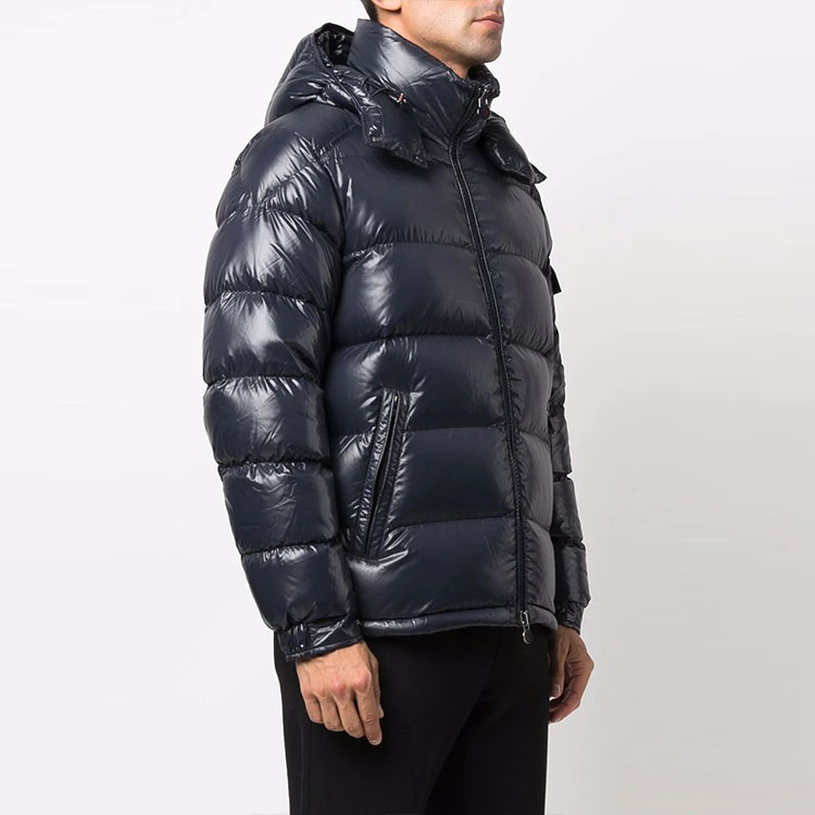 Moncler Maya Series Short Down Jacket - Navy Blue Warm Winter Coat G20911A5360068950BLUE 圖 4