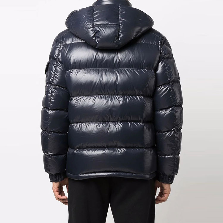 Moncler Maya Series Short Down Jacket - Navy Blue Warm Winter Coat G20911A5360068950BLUE 圖 5