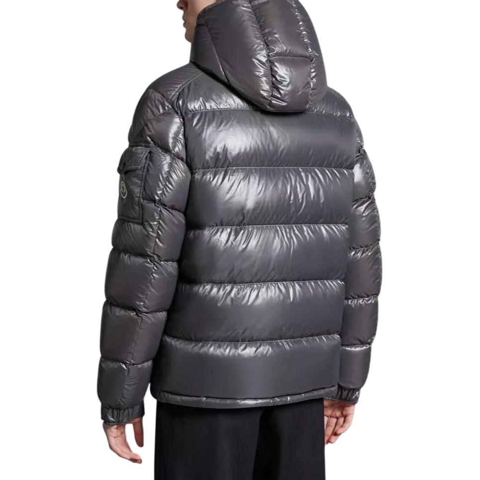 Moncler Maya Series Unisex Hooded Short Puffer Jacket Gray. I20911A5360068950930 圖 4