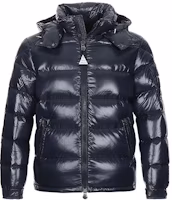 Moncler Maya Unisex Short Down Jacket Navy Blue Winter Puffer Coat 1A5360068950742 Moncler Maya Unisex Short Down Jacket Navy Blue Winter Puffer Coat 1A5360068950742