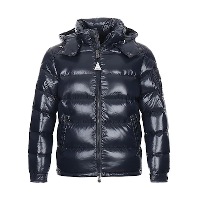 Moncler Maya Unisex Short Down Jacket Navy Blue Winter Puffer Coat 1A5360068950742