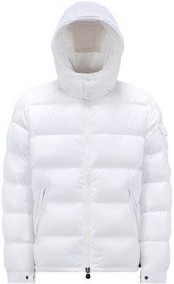 Moncler Maya Unisex White Hooded Long Sleeve Down Jacket I20911A5360068950032 Buy Moncler Maya Unisex White Hooded Long Sleeve Down Jacket I20911A5360068950032