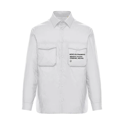 Moncler Mazen Fragment Jacket White - Slim Fit 09U1B5071068953001