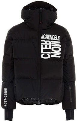 Moncler Mazod Jaket Musim Sejuk Logo Besar dengan Hood - Hitam 1B518105399E-999 Order Moncler Mazod Jaket Musim Sejuk Logo Besar dengan Hood - Hitam 1B518105399E-999