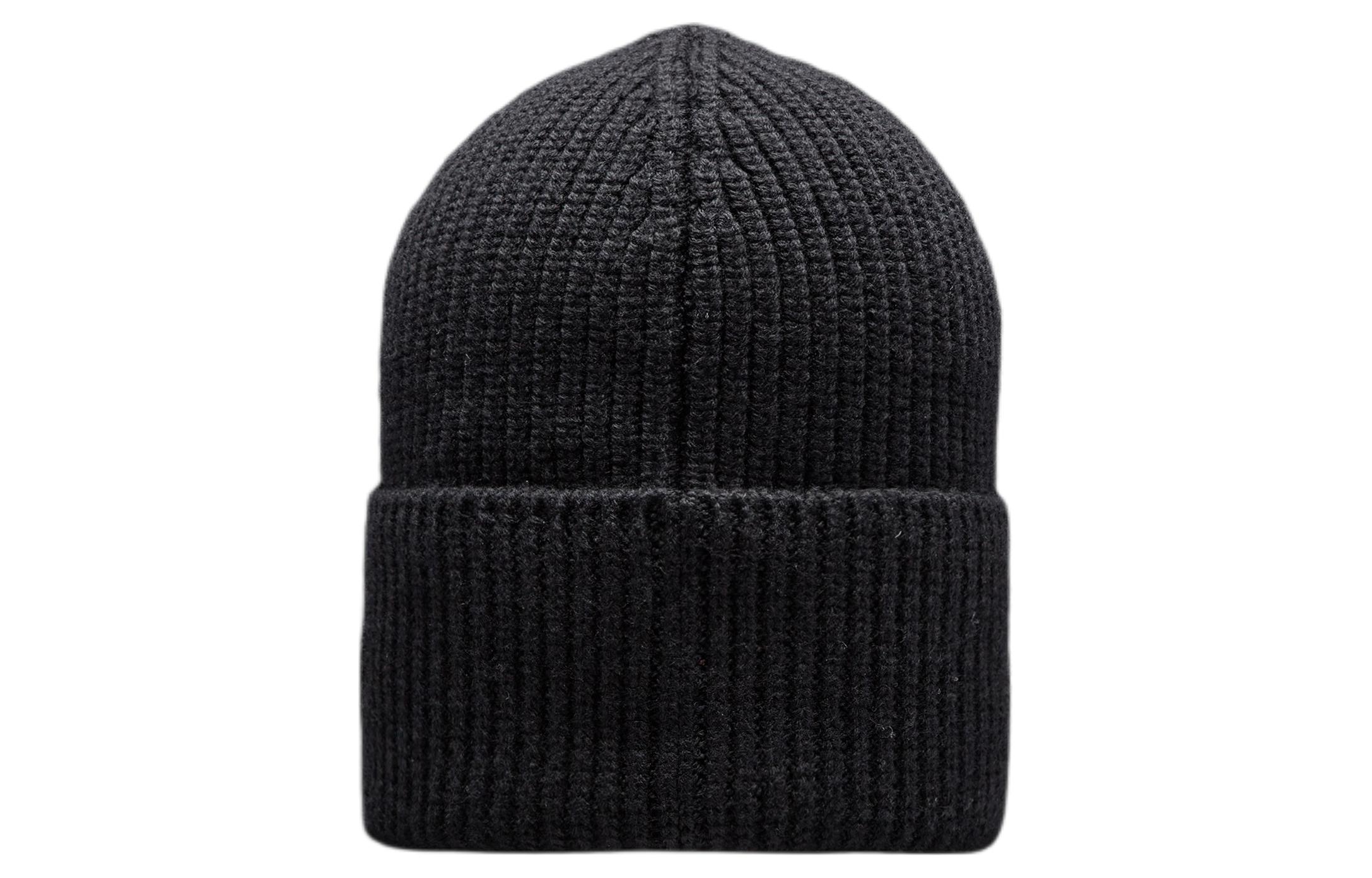 Lookbook Moncler Merino Wool Blend Knit Beanie Unisex Black. I20933B00049M1131999