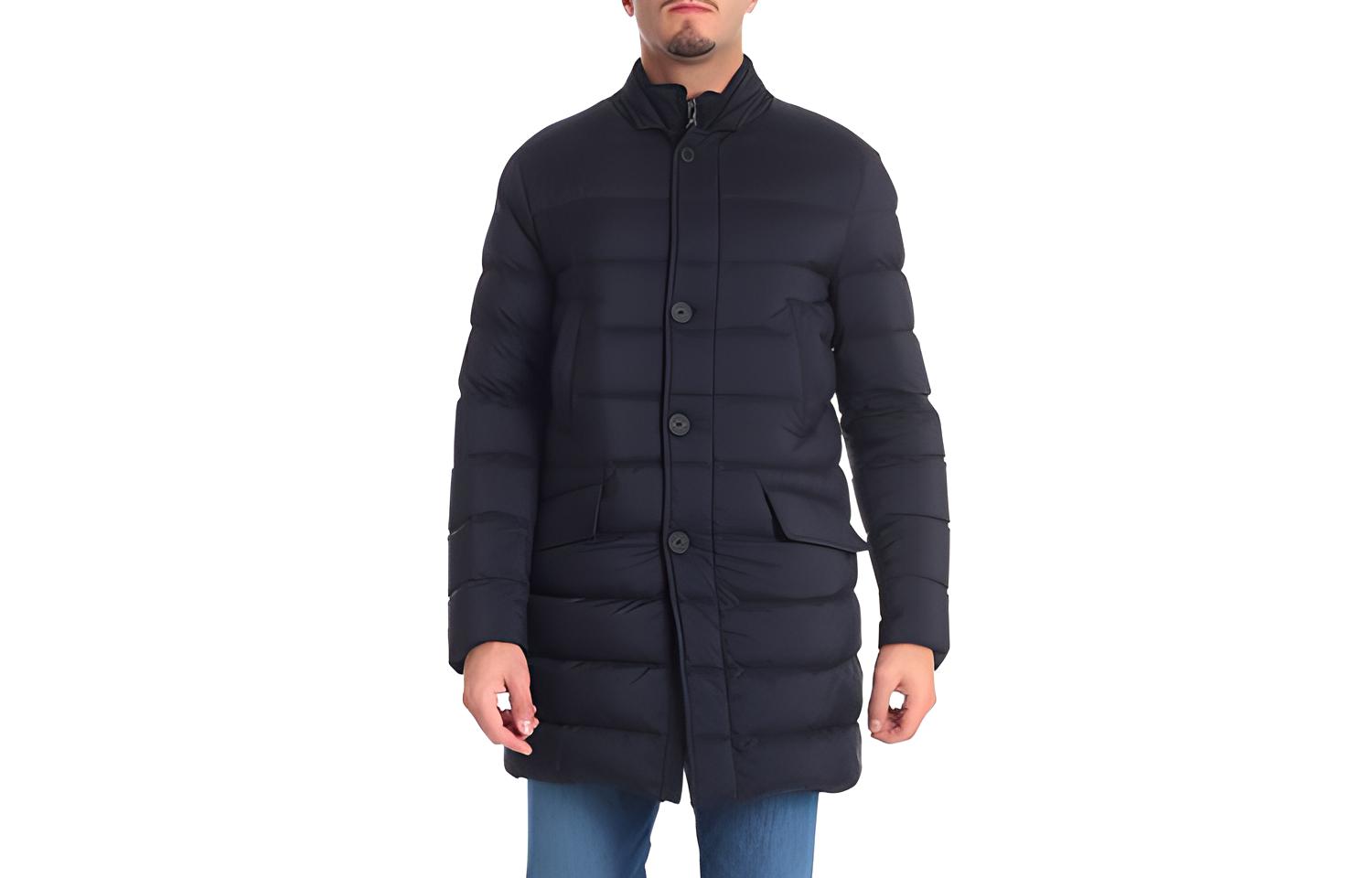 Moncler Mid-Length Puffer Jacket in Black - Minimalist Design 317078053333776