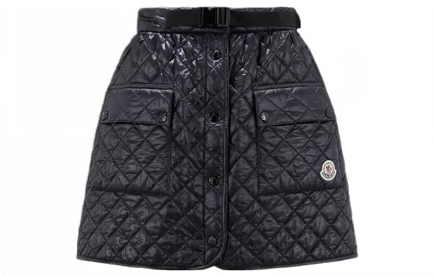 Moncler Minimalist Solid Color Button-Up Casual Short Skirt Black. I20932D00005595ZZ999 Buy Moncler Minimalist Solid Color Button-Up Casual Short Skirt Black. I20932D00005595ZZ999