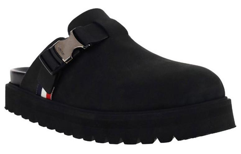 Moncler Mon Mule 'Black Velvet Buckle Sandal' 圖 5